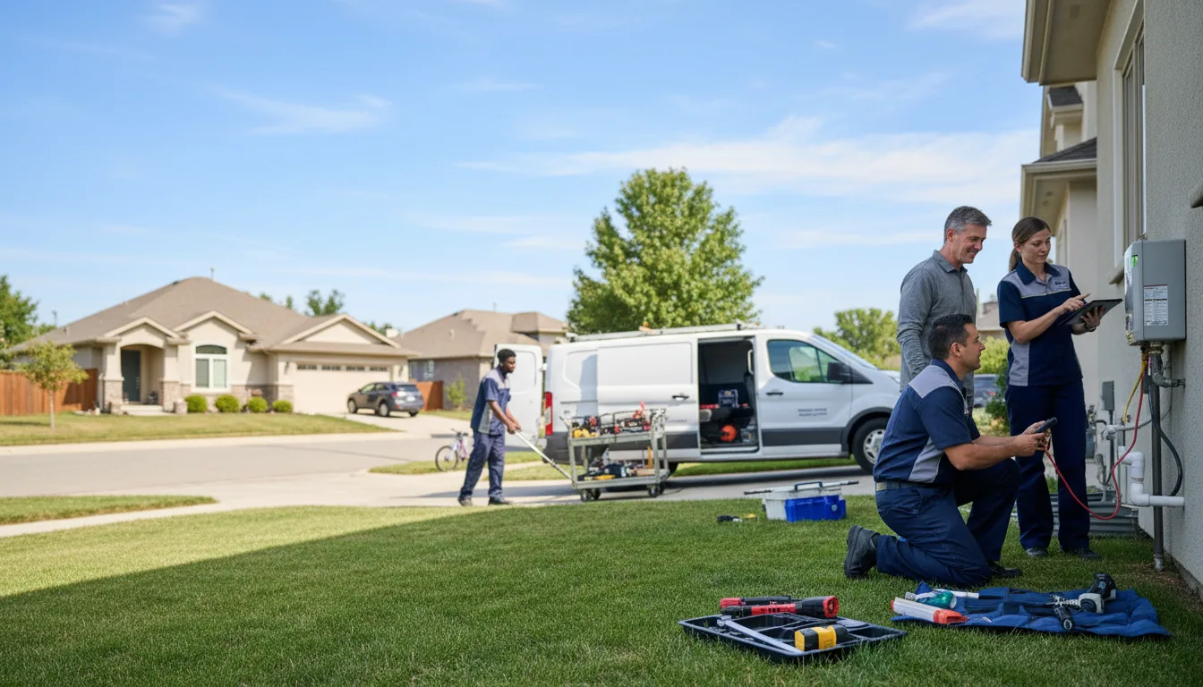 Tankless water heater service in Bunola, PA